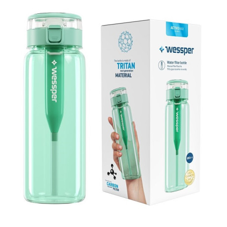 Bidon butelka filtrująca wodę  Wessper ActiveMax Clarti 0,68l
