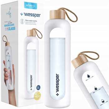 Szklana Butelka Szczelna na...