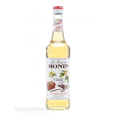 MONIN VANILLA - syrop waniliowy 0,7L