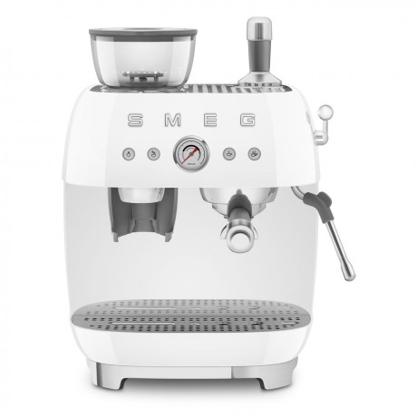 SMEG EGF03WHEU Espres z MŁYNKIEM - BIAŁY