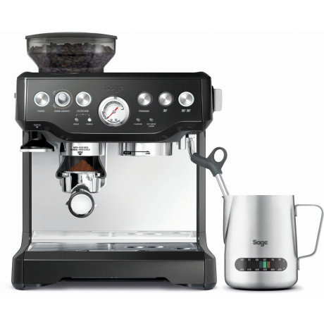 Ekspres kolbowy SAGE SES875BKS +3KG KAWY  -THE BARISTA EXPRESS Czarny