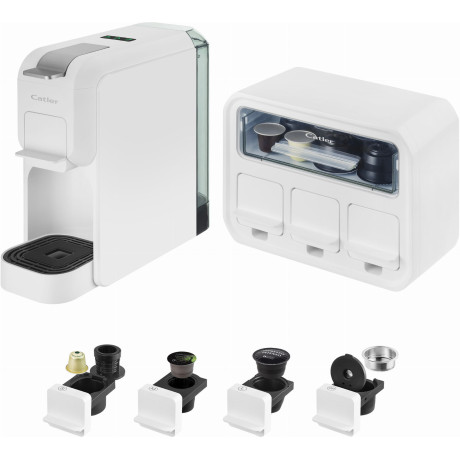 Ekspres na kapsułki BIAŁY Catler ES 720 PORTO W z pojemnikiem na kapsułki