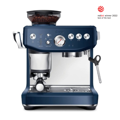 Ekspres kolbowy SAGE SES876DBL Barista Express Impress GRANATOWY