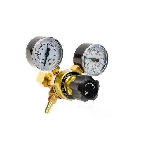 Reduktor z manometrami do butli CO2