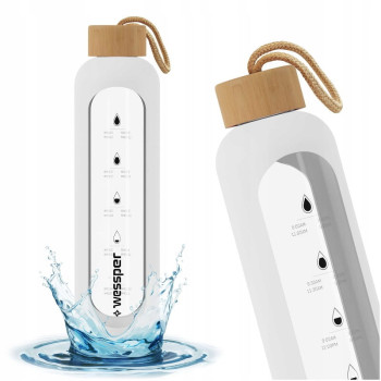 Butelka bidon szklany na...